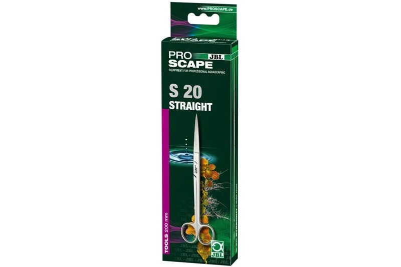 JBL ProScape Tool S 20 Straight, Pflanzenschere 20 Cm 1 JBL ProScape Tool S 20 Straight, Pflanzenschere 20 Cm