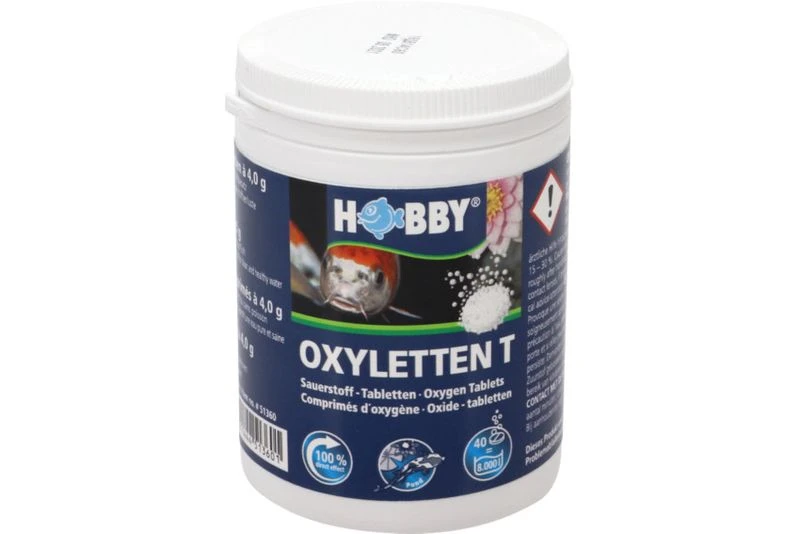 Hobby Oxyletten-T, Teich-Sauerstoff-Tabletten, 40St. 1 Hobby Oxyletten-T, Teich-Sauerstoff-Tabletten, 40St.