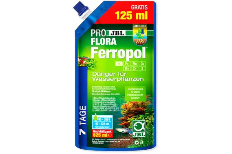 JBL PROFLORA Ferropol Nachfüllpack, 625 Ml 1 JBL PROFLORA Ferropol Nachfüllpack, 625 Ml