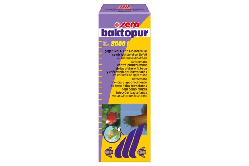 Sera Bactopur, 500 Ml - Wasserpflege, Zierfischarzneimittel 1 Sera Bactopur, 500 Ml - Wasserpflege, Zierfischarzneimittel