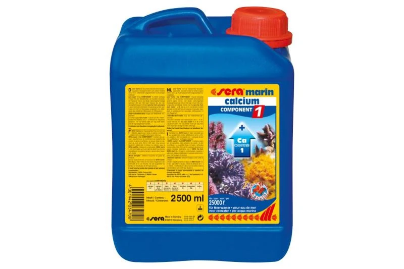 Sera Marin COMPONENT 1 Ca - 2.500 Ml - Reichweite: 25.000 Liter 1 Sera Marin COMPONENT 1 Ca - 2.500 Ml - Reichweite: 25.000 Liter