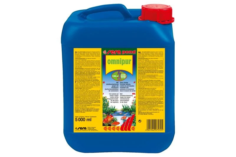 Sera Pond Omnipur S, 5.000 Ml, Reichweite 100.000 Liter 1 Sera Pond Omnipur S, 5.000 Ml, Reichweite 100.000 Liter